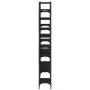 Estantería madera de ingeniería negra 155,5x24x166,5 cm de , Librerías y estanterías - Ref: Foro24-838858, Precio: 100,33 €, ...