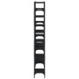 Estantería madera de ingeniería negra 155,5x24x166,5 cm de , Librerías y estanterías - Ref: Foro24-838858, Precio: 101,85 €, ...