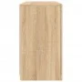 Aparador con luces LED roble Sonoma 123x37x67 cm de , Aparadores - Ref: Foro24-3209081, Precio: 171,09 €, Descuento: %