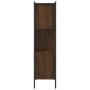 Estantería madera de ingeniería marrón roble 72x28x109 cm de , Librerías y estanterías - Ref: Foro24-838887, Precio: 63,61 €,...