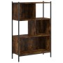 Estantería madera de ingeniería roble ahumado 72x28x109 cm de , Librerías y estanterías - Ref: Foro24-838885, Precio: 61,66 €...