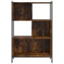 Estantería madera de ingeniería roble ahumado 72x28x109 cm de , Librerías y estanterías - Ref: Foro24-838885, Precio: 61,66 €...