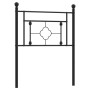Cabecero de metal negro 75 cm de , Cabeceros y pies de cama - Ref: Foro24-374365, Precio: 27,20 €, Descuento: %