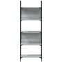Librería de 5 estantes madera gris Sonoma 60,5x24x166,5 cm de , Librerías y estanterías - Ref: Foro24-838866, Precio: 53,13 €...
