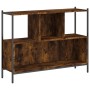Estantería madera de ingeniería roble ahumado 102x28x77,5 cm de , Librerías y estanterías - Ref: Foro24-838900, Precio: 58,91...