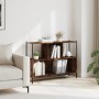 Estantería madera de ingeniería roble ahumado 102x28x77,5 cm de , Librerías y estanterías - Ref: Foro24-838900, Precio: 58,91...