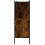 Estantería madera de ingeniería roble ahumado 102x28x77,5 cm de , Librerías y estanterías - Ref: Foro24-838900, Precio: 58,91...