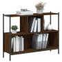 Estantería madera de ingeniería marrón roble 102x28x77,5 cm de , Librerías y estanterías - Ref: Foro24-838902, Precio: 62,19 ...