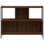Estantería madera de ingeniería marrón roble 102x28x77,5 cm de , Librerías y estanterías - Ref: Foro24-838902, Precio: 62,19 ...