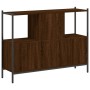 Estantería madera de ingeniería marrón roble 102x28x77,5 cm de , Librerías y estanterías - Ref: Foro24-838902, Precio: 62,19 ...