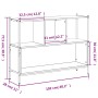 Estantería madera de ingeniería marrón roble 102x28x77,5 cm de , Librerías y estanterías - Ref: Foro24-838902, Precio: 62,19 ...