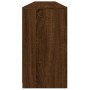 Aparador con luces LED roble marrón 202x37x67 cm de , Aparadores - Ref: Foro24-3209015, Precio: 243,94 €, Descuento: %