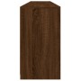 Aparador con luces LED roble marrón 181,5x37x67 cm de , Aparadores - Ref: Foro24-3209008, Precio: 233,46 €, Descuento: %