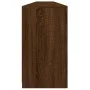 Aparador con luces LED roble marrón 283x37x67 cm de , Aparadores - Ref: Foro24-3209029, Precio: 326,26 €, Descuento: %