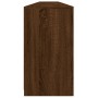 Aparador con luces LED roble marrón 283x37x67 cm de , Aparadores - Ref: Foro24-3209029, Precio: 334,64 €, Descuento: %