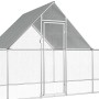 Gallinero acero galvanizado 14x2x2 m de vidaXL, Jaulas y habitáculos para animales pequeños - Ref: Foro24-144564, Precio: 503...