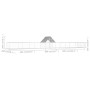 Gallinero acero galvanizado 14x2x2 m de vidaXL, Jaulas y habitáculos para animales pequeños - Ref: Foro24-144564, Precio: 503...