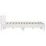 Estructura cama con cabecero madera ingeniería blanco 160x200cm de , Camas y somieres - Ref: Foro24-3207406, Precio: 133,14 €...