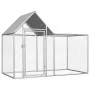 Gallinero acero galvanizado 2x1x1,5 m de vidaXL, Jaulas y habitáculos para animales pequeños - Ref: Foro24-144553, Precio: 18...