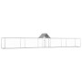 Gallinero acero galvanizado 9x1x1,5 m de vidaXL, Jaulas y habitáculos para animales pequeños - Ref: Foro24-144561, Precio: 30...