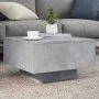 Concrete gray engineered wood coffee table 55x55x31 cm by , Coffee table - Ref: Foro24-836570, Price: 47,86 €, Discount: %