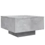 Mesa de centro madera de ingeniería gris hormigón 55x55x31 cm de , Mesas de centro - Ref: Foro24-836570, Precio: 47,86 €, Des...