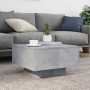 Mesa de centro madera de ingeniería gris hormigón 55x55x31 cm de , Mesas de centro - Ref: Foro24-836570, Precio: 51,04 €, Des...