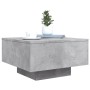 Mesa de centro madera de ingeniería gris hormigón 55x55x31 cm de , Mesas de centro - Ref: Foro24-836570, Precio: 51,04 €, Des...
