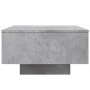 Mesa de centro madera de ingeniería gris hormigón 55x55x31 cm de , Mesas de centro - Ref: Foro24-836570, Precio: 47,86 €, Des...