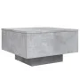 Mesa de centro madera de ingeniería gris hormigón 55x55x31 cm de , Mesas de centro - Ref: Foro24-836570, Precio: 47,86 €, Des...