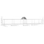 Gallinero acero galvanizado 9x1x1,5 m de vidaXL, Jaulas y habitáculos para animales pequeños - Ref: Foro24-144561, Precio: 30...