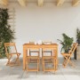 Sillas de terraza plegables 6 uds madera maciza de acacia de , Sillas de jardín - Ref: Foro24-3216306, Precio: 217,65 €, Desc...