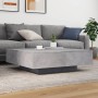 Mesa de centro madera de ingeniería gris hormigón 100x100x31 cm de , Mesas de centro - Ref: Foro24-836598, Precio: 111,89 €, ...