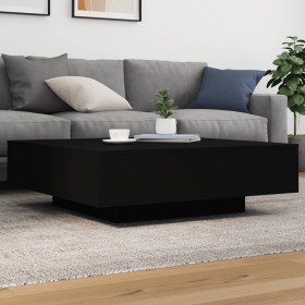 Mesa de centro con luces LED negro 100x100x31 cm de , Mesas de centro - Ref: Foro24-836603, Precio: 100,03 €, Descuento: %