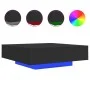 Mesa de centro con luces LED negro 100x100x31 cm de , Mesas de centro - Ref: Foro24-836603, Precio: 98,51 €, Descuento: %