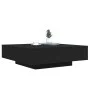 Mesa de centro con luces LED negro 100x100x31 cm de , Mesas de centro - Ref: Foro24-836603, Precio: 98,51 €, Descuento: %