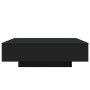 Mesa de centro con luces LED negro 100x100x31 cm de , Mesas de centro - Ref: Foro24-836603, Precio: 100,03 €, Descuento: %