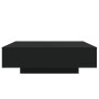 Mesa de centro con luces LED negro 100x100x31 cm de , Mesas de centro - Ref: Foro24-836603, Precio: 100,03 €, Descuento: %