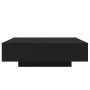 Mesa de centro con luces LED negro 100x100x31 cm de , Mesas de centro - Ref: Foro24-836603, Precio: 98,51 €, Descuento: %