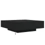 Mesa de centro con luces LED negro 100x100x31 cm de , Mesas de centro - Ref: Foro24-836603, Precio: 98,51 €, Descuento: %