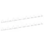 Pinchos de muro 2 unidades acero 1 m de vidaXL, Puntas para anclaje en el suelo - Ref: Foro24-144565, Precio: 23,23 €, Descue...
