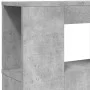 Concrete gray engineered wood LED headboard 200x18.5x103.5 cm by , Headboards and footboards - Ref: Foro24-837368, Price: 93,...