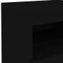 Mesita de noche con luces LED negro 50x40x45 cm de , Mesitas de noche - Ref: Foro24-836765, Precio: 64,67 €, Descuento: %