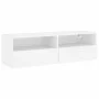 Mueble de pared para TV madera ingeniería blanco 100x30x30 cm de , Muebles TV - Ref: Foro24-836882, Precio: 55,36 €, Descuent...