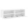 Mueble de pared para TV madera ingeniería blanco 100x30x30 cm de , Muebles TV - Ref: Foro24-836882, Precio: 55,36 €, Descuent...