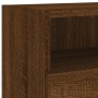 Mueble de pared TV madera ingeniería marrón roble 100x30x30 cm de , Muebles TV - Ref: Foro24-836894, Precio: 67,20 €, Descuen...