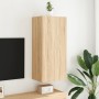 Mueble TV de pared madera ingeniería roble Sonoma 40,5x30x90 cm de , Muebles TV - Ref: Foro24-836926, Precio: 54,90 €, Descue...