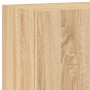 Mueble TV de pared madera ingeniería roble Sonoma 40,5x30x90 cm de , Muebles TV - Ref: Foro24-836926, Precio: 54,90 €, Descue...