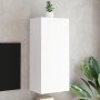 Mueble de TV de pared madera ingeniería blanco 40,5x30x90 cm de , Muebles TV - Ref: Foro24-836924, Precio: 50,71 €, Descuento: %