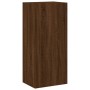 Mueble TV de pared madera ingeniería marrón roble 40,5x30x90 cm de , Muebles TV - Ref: Foro24-836930, Precio: 50,69 €, Descue...